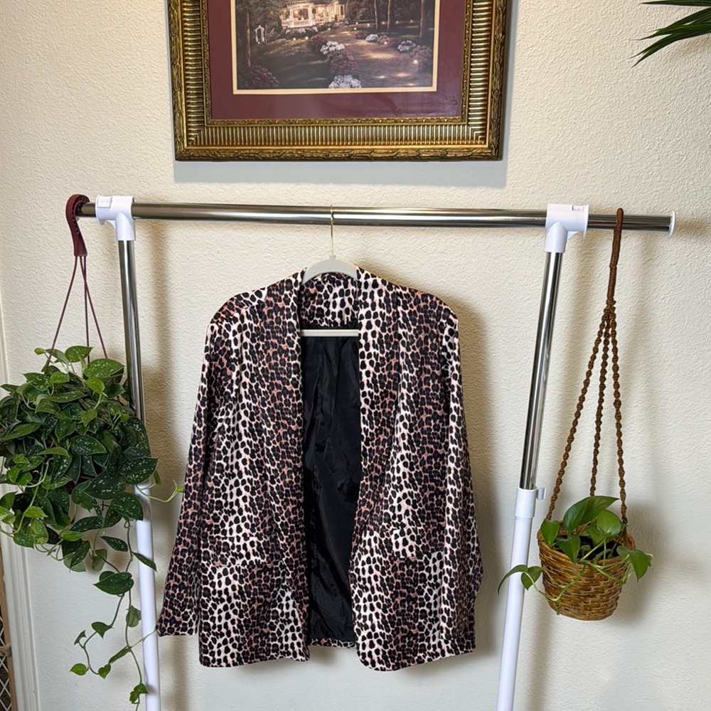 Leopard Print Women's Jacket